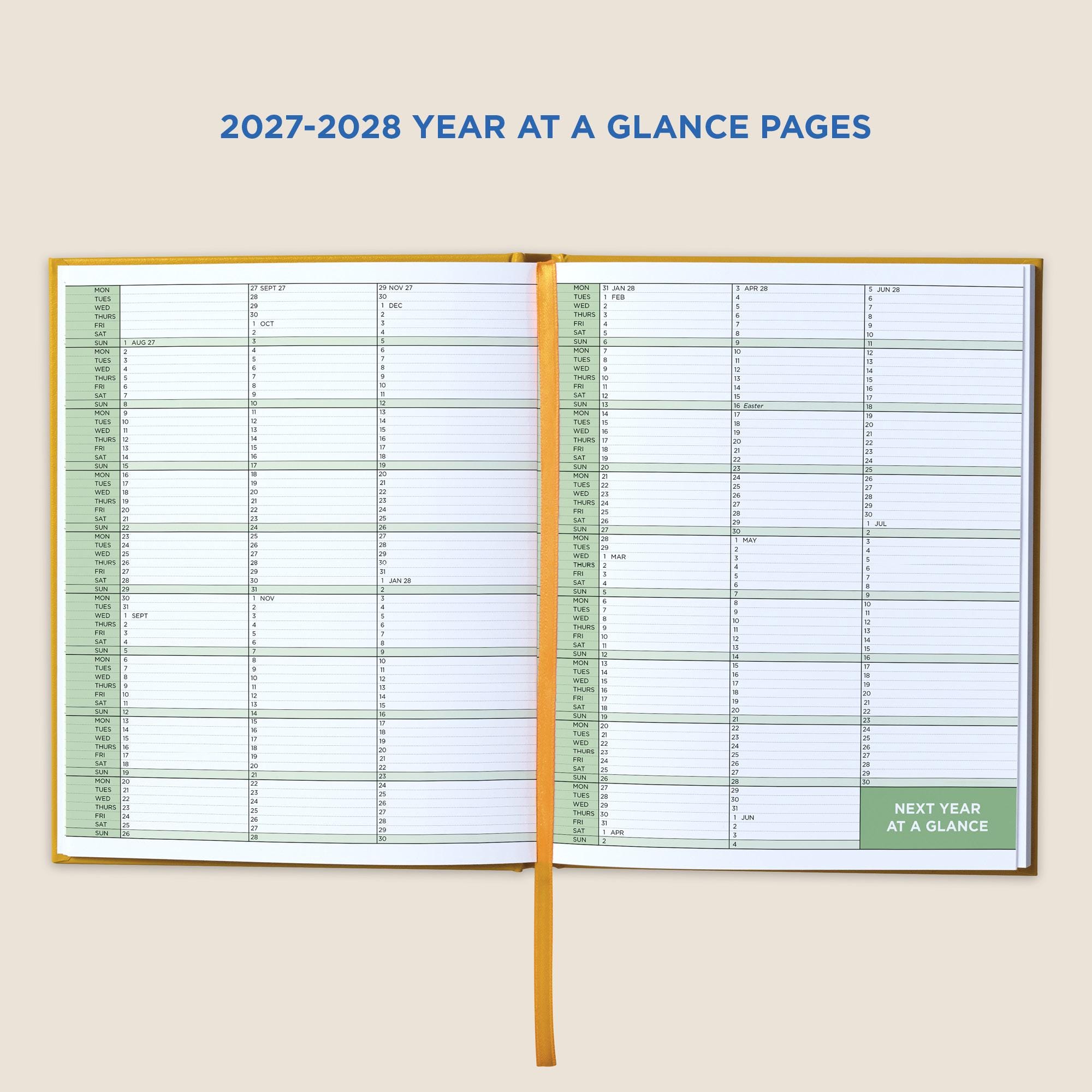 Personalised A5 Academic Diary 2026-2027 Page a Day - Etsy UK