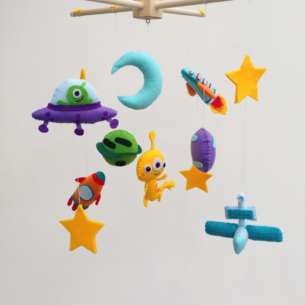 Outer Space Mobile Etsy