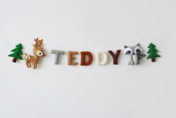 animal garland for nursery