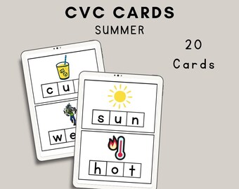 CVC Cards (Summer)
