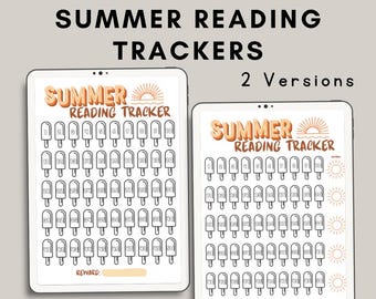 Summer Reading Trackers