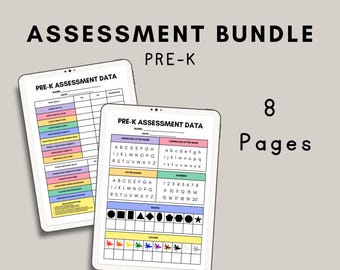 Paquete de evaluación y seguimiento de datos para preescolar