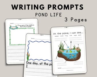 Temas de escritura: Vida en el estanque