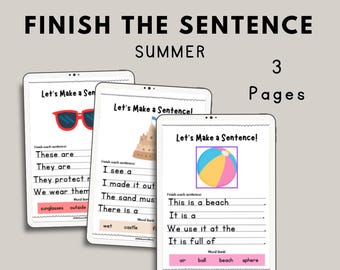 Finish the Sentence: Summer
