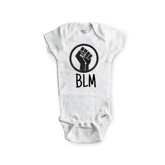 blm baby onesie