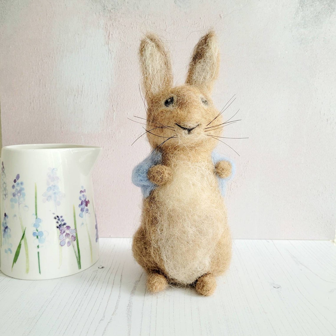 Felted Peter Rabbit Peter Rabbit Decor - Etsy