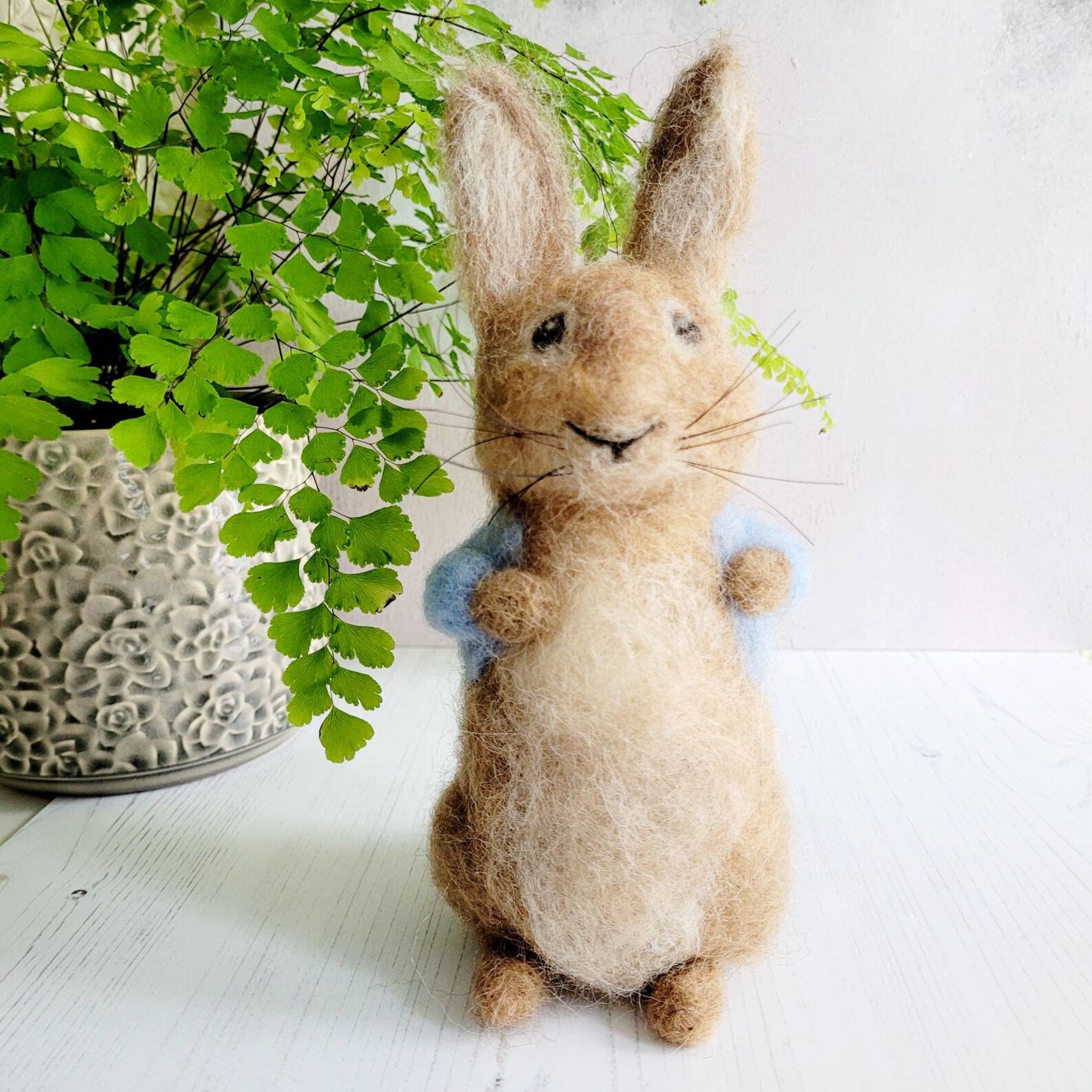 Felted Peter Rabbit Peter Rabbit Decor - Etsy