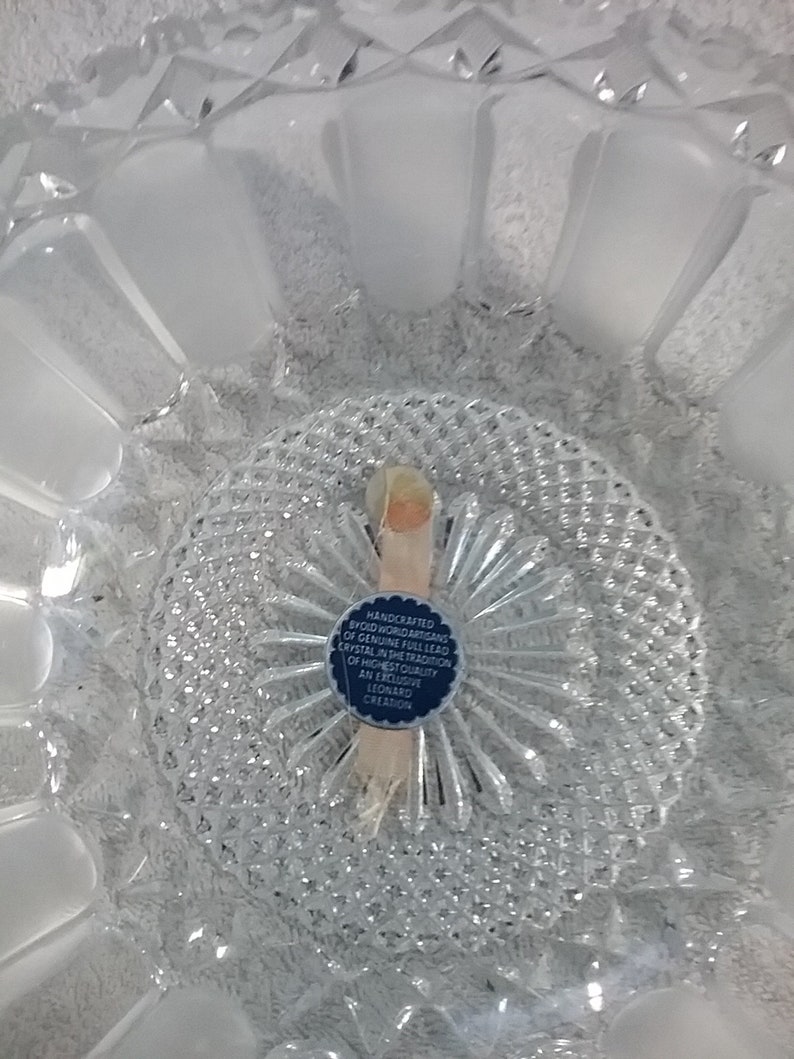 Made in W. Germany Genuine Lead Crystal Etsy