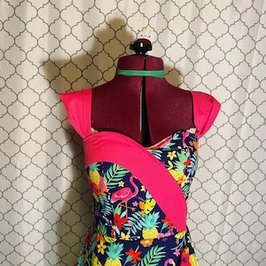 Women’s Flamingo Dress and bolero
