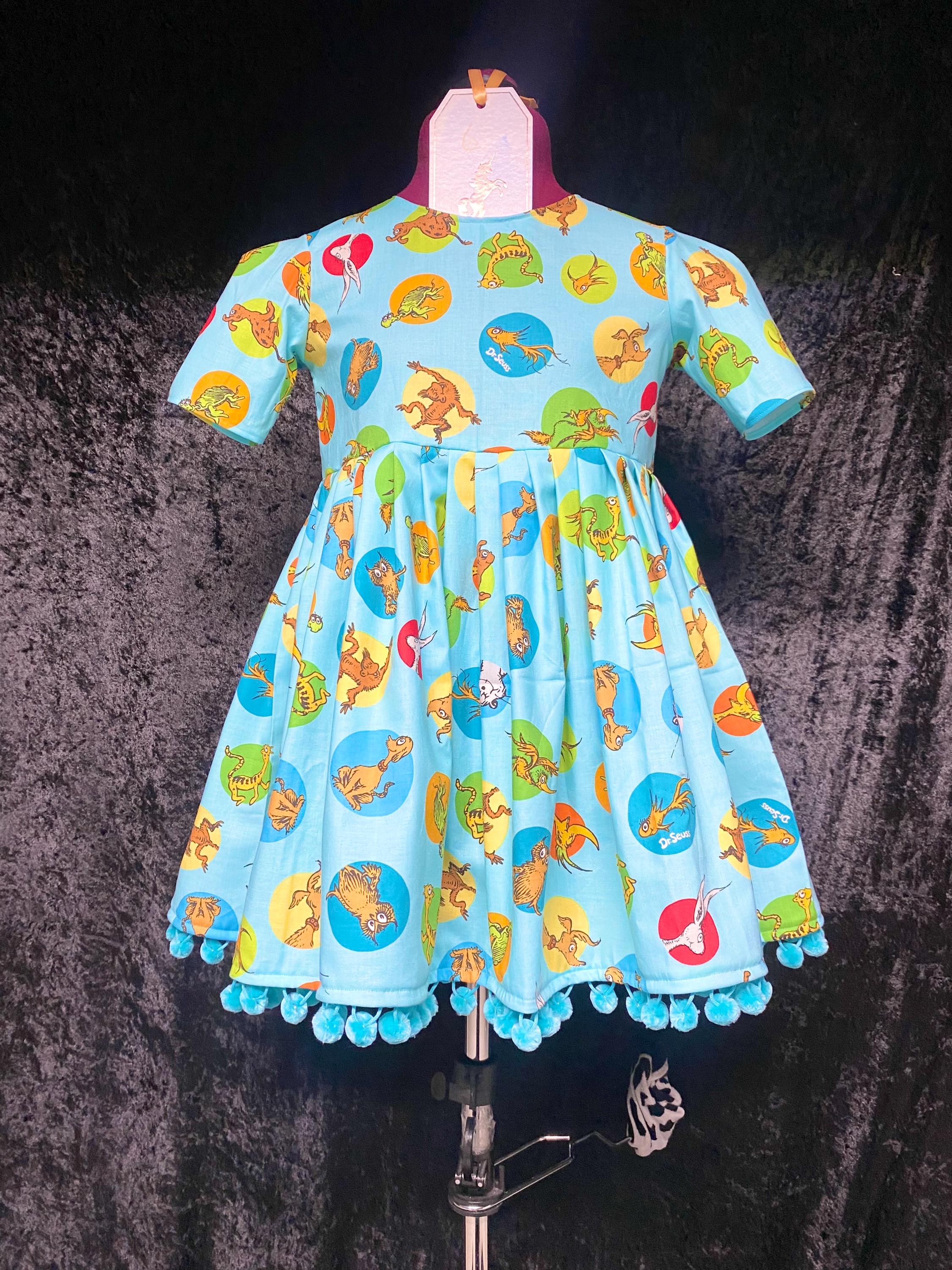 Girls Dr Seuss Dress - Etsy