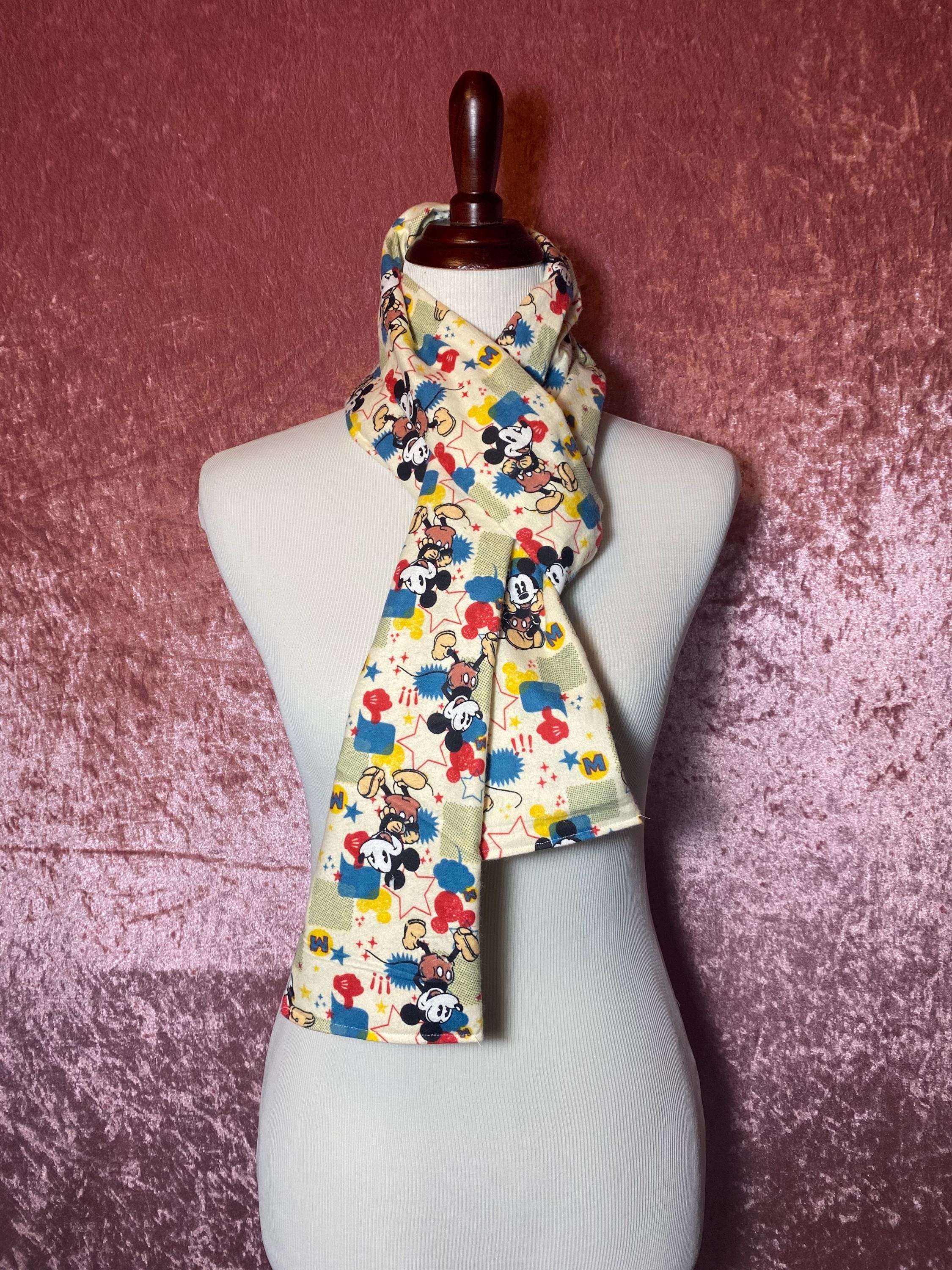 Silk Mickey Scarf