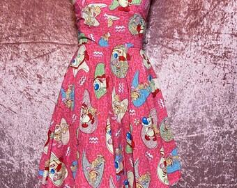 Women’s Ren and Stimpy dress