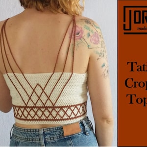 Tati Crop Top crochet pattern