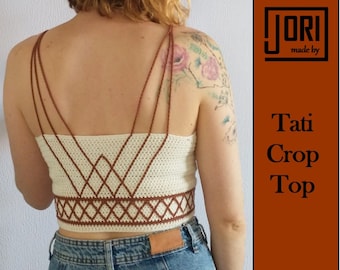 Tati Crop Top crochet pattern