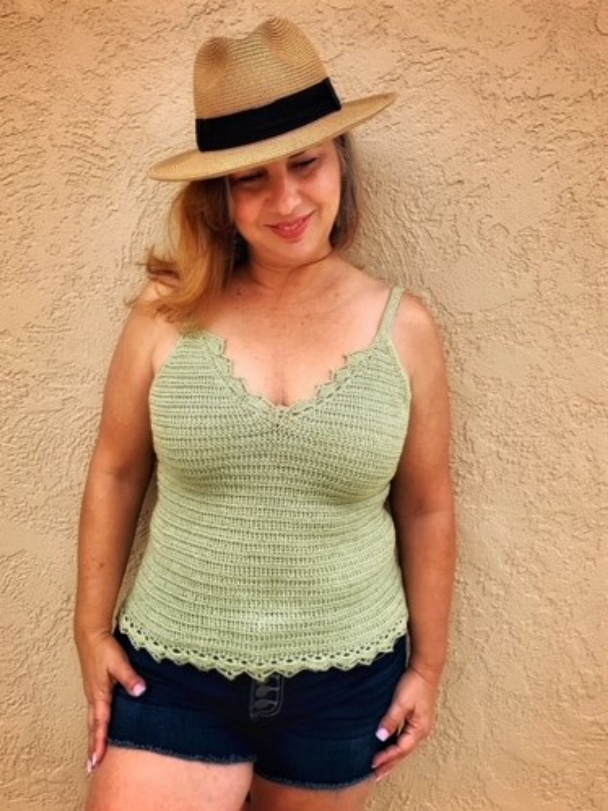 Crochet Mystic Flat Tan