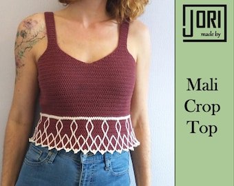 Mali Crop Top crochet pattern