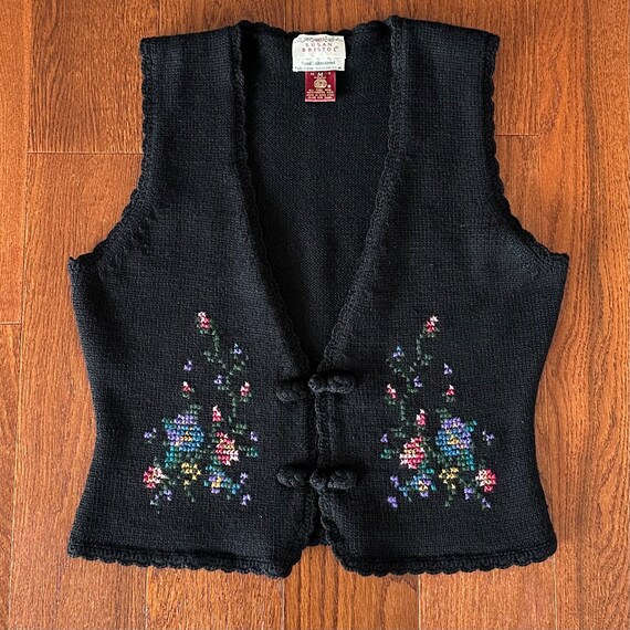 Vintage Vest | Vintage Wool Vest | Vintage Sweate… - image 5