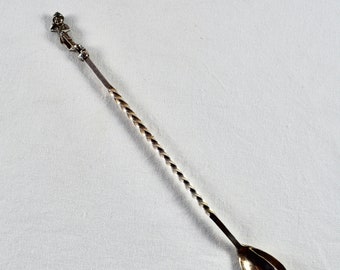 Reed & Barton Leprechaun Cocktail Spoon, Silverplated