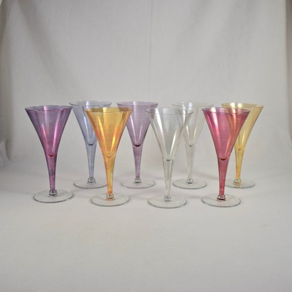 Salmon Tulip Cocktail Glasses - SET of 2 main image 1