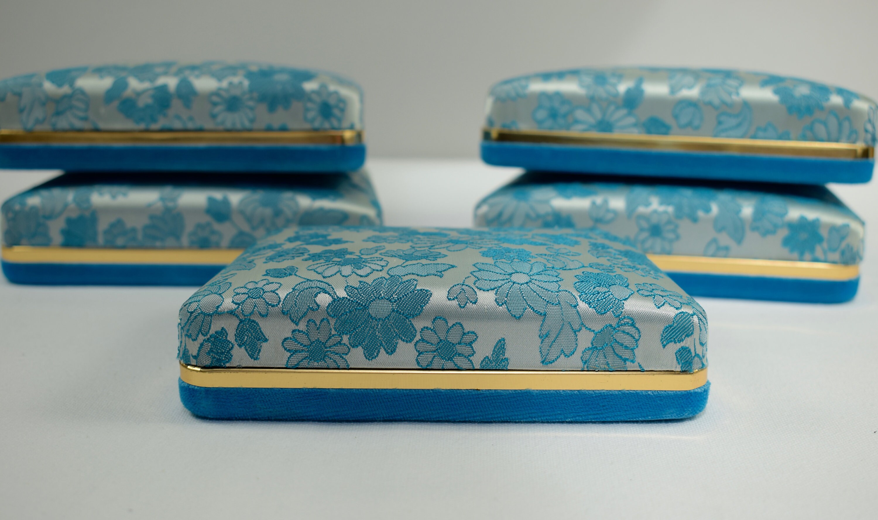 Jewelry Presentation Box Blue Velvet Gift Box Masonic Temple Etsy