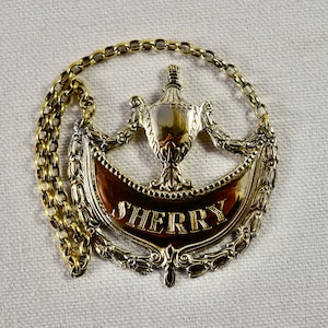 Sterling Sherry Decanter Label by C J Vander Ltd