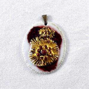 Royal Copenhagen Porcelain Pendant with Anton Michelsen