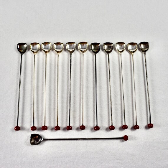 Bakelite Cocktail Drink Muddlers Set of 12 Etsy