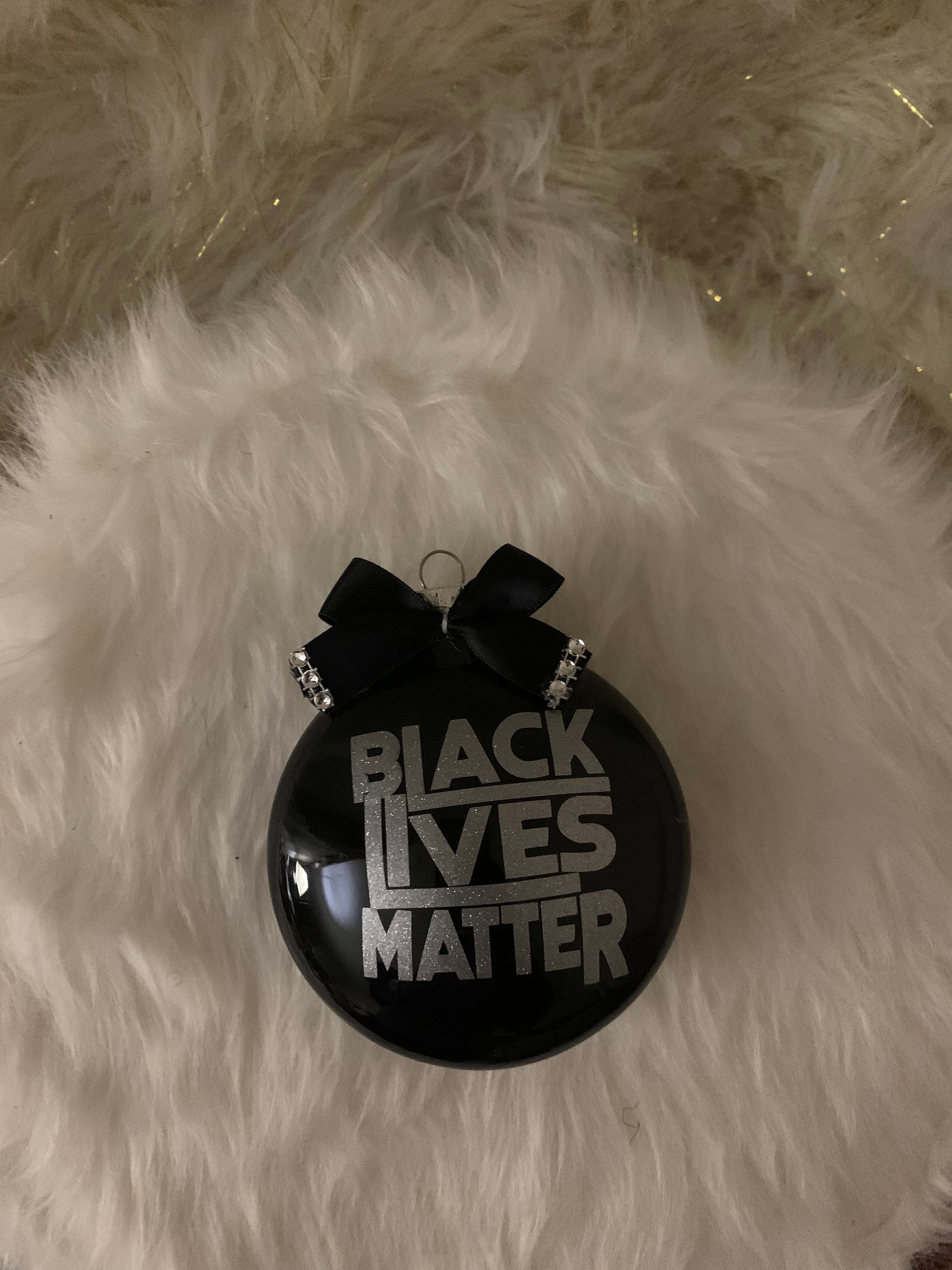 Black Lives Matter ornaments