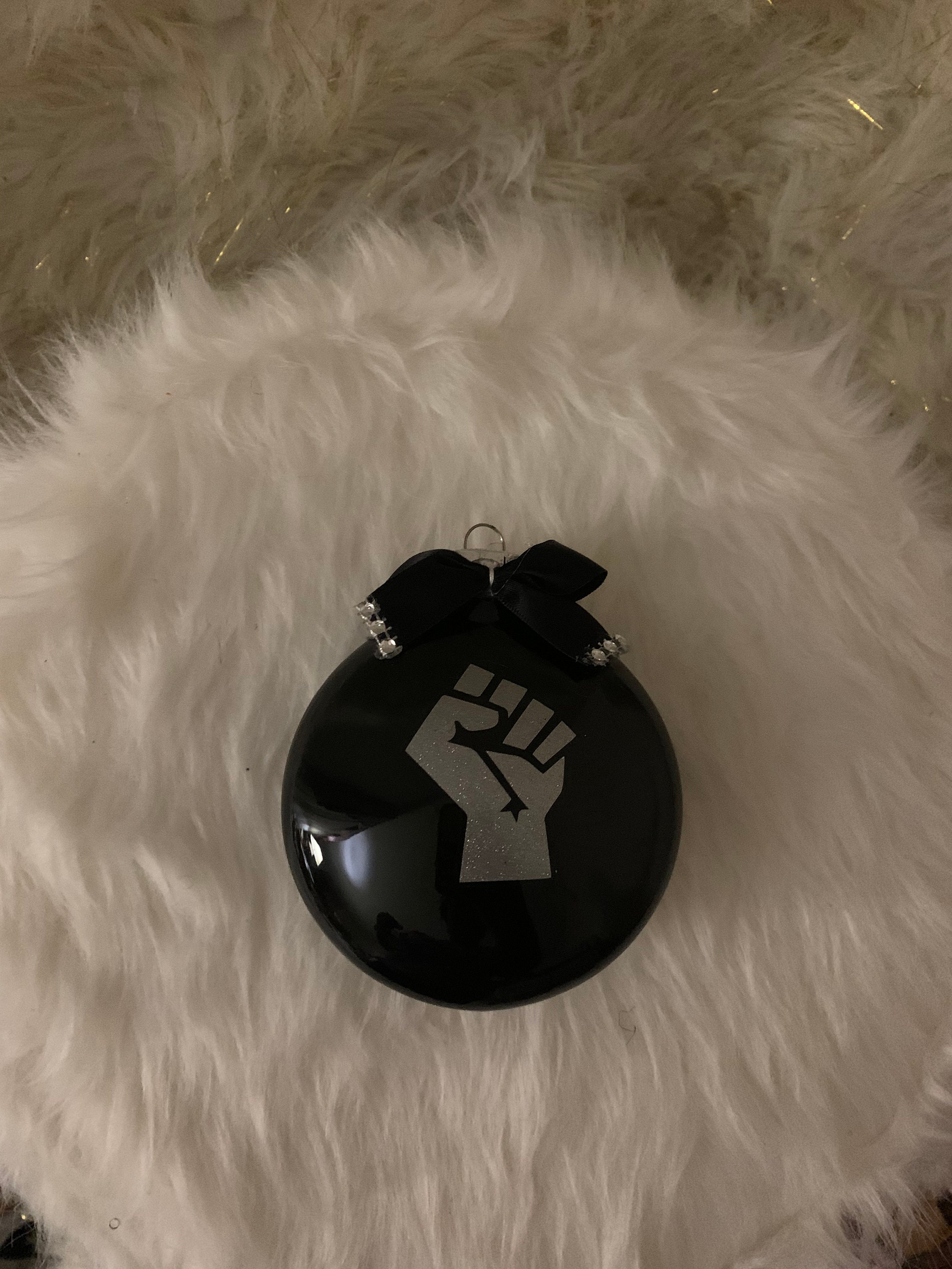 Black Lives Matter ornaments