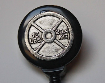 Weight Plate Badge Reel