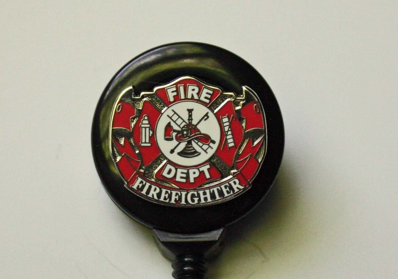 Fire Department Badge Reel