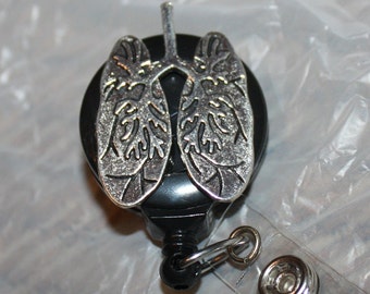 A Good Set of Lungs Badge Reel