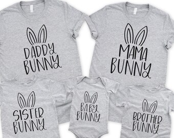 Brother Bunny Shirt Sister Bunny Easter Shirts For Family Easter Bunny Shirts Easter Pregnancy Announcement Shirts Easter Basket Stuffer