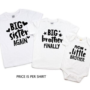 Big Sister Little Brother Big Sister Again Big Brother Finally - Etsy