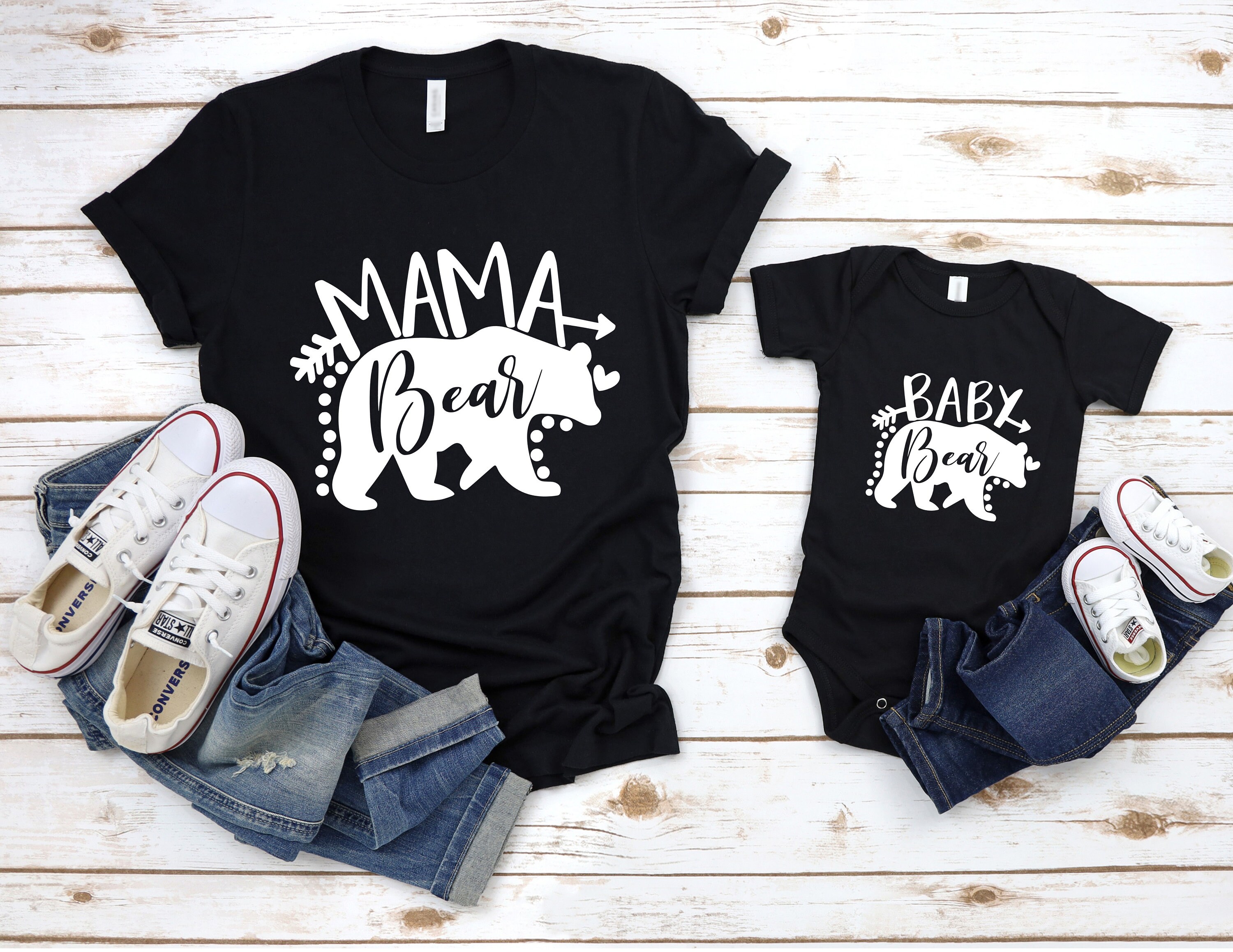 mama bear and baby bear shirts