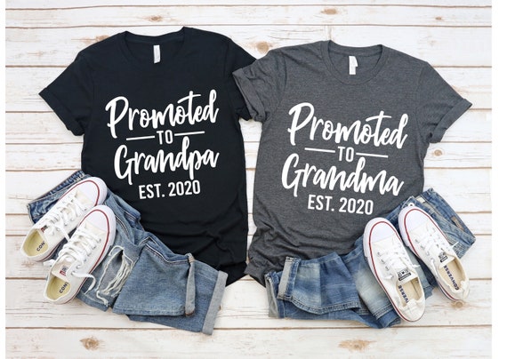 Surprise Pregnancy Announcement Grandparents Shirt Pregnancy