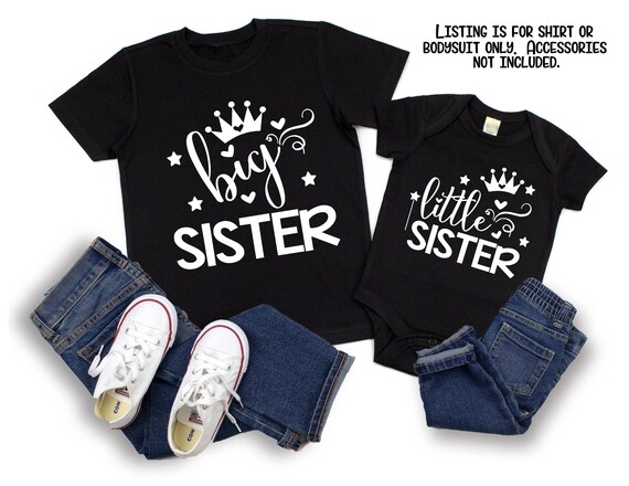 etsy big sister little sister outfits