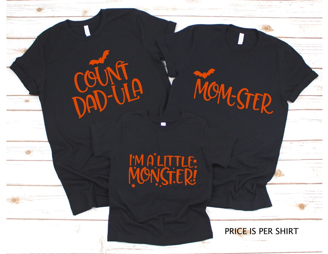 Mommy and me Halloween Shirts Daddy and me Halloween Matching Etsy