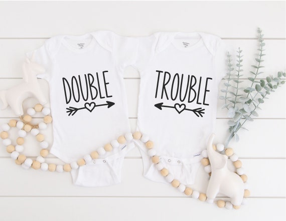 Twins Onesie®, Guess What Personalized Twin Onesie®, Twins