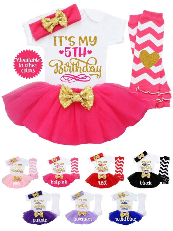 5th birthday outfit girl