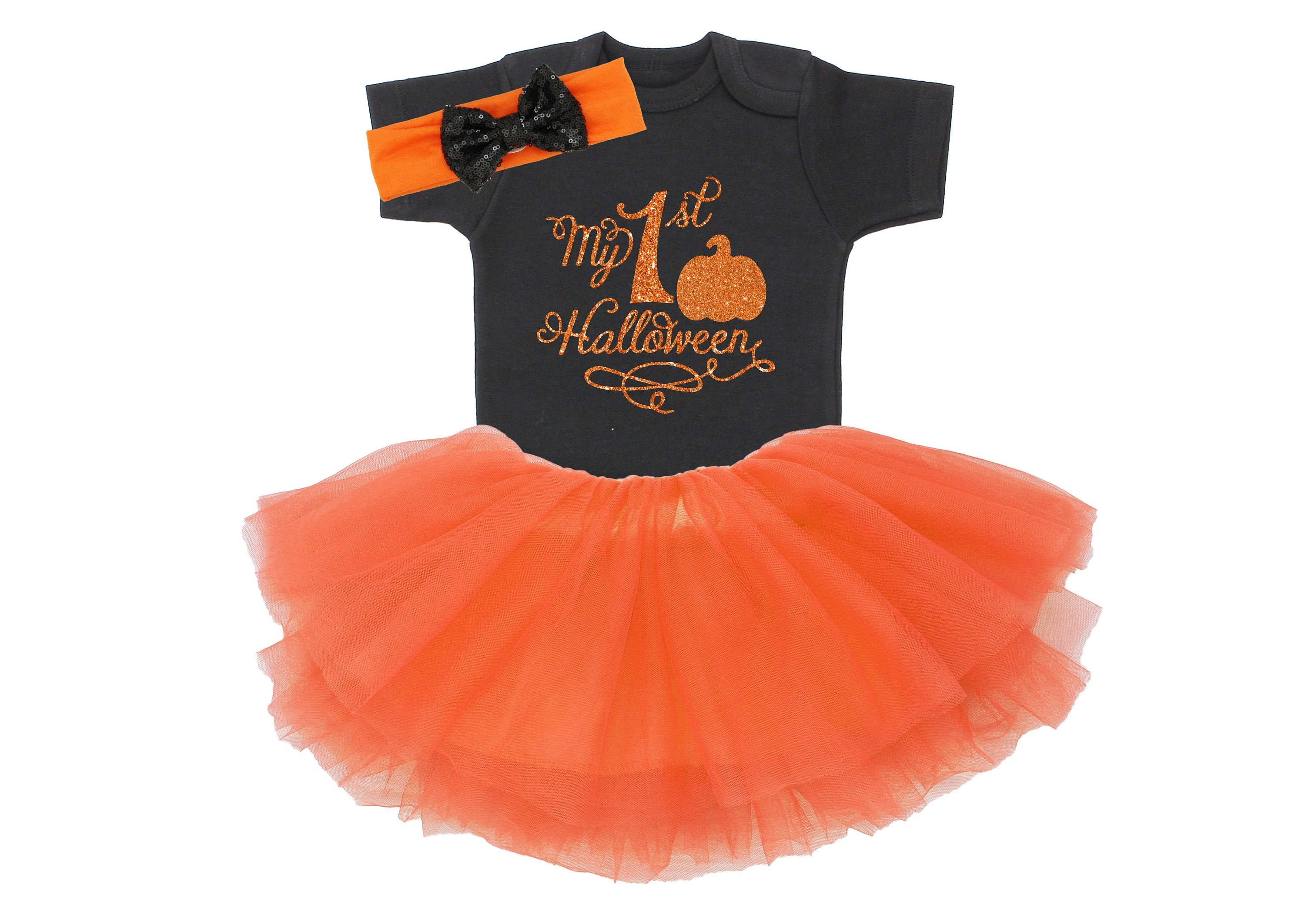 Baby 1st Halloween Baby Halloween Costume Girl Baby Etsy