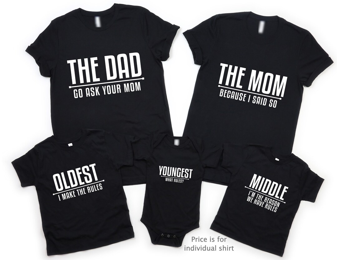 FUNNY FAMILY Shirts Coming Home Outfit New Baby Newborn Gift Present