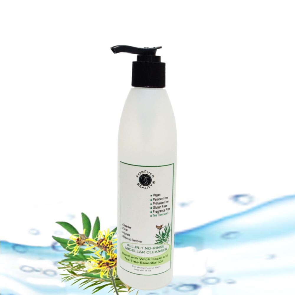 Micellar Water No Rinse Facial Cleanser Allin1 Facial Etsy