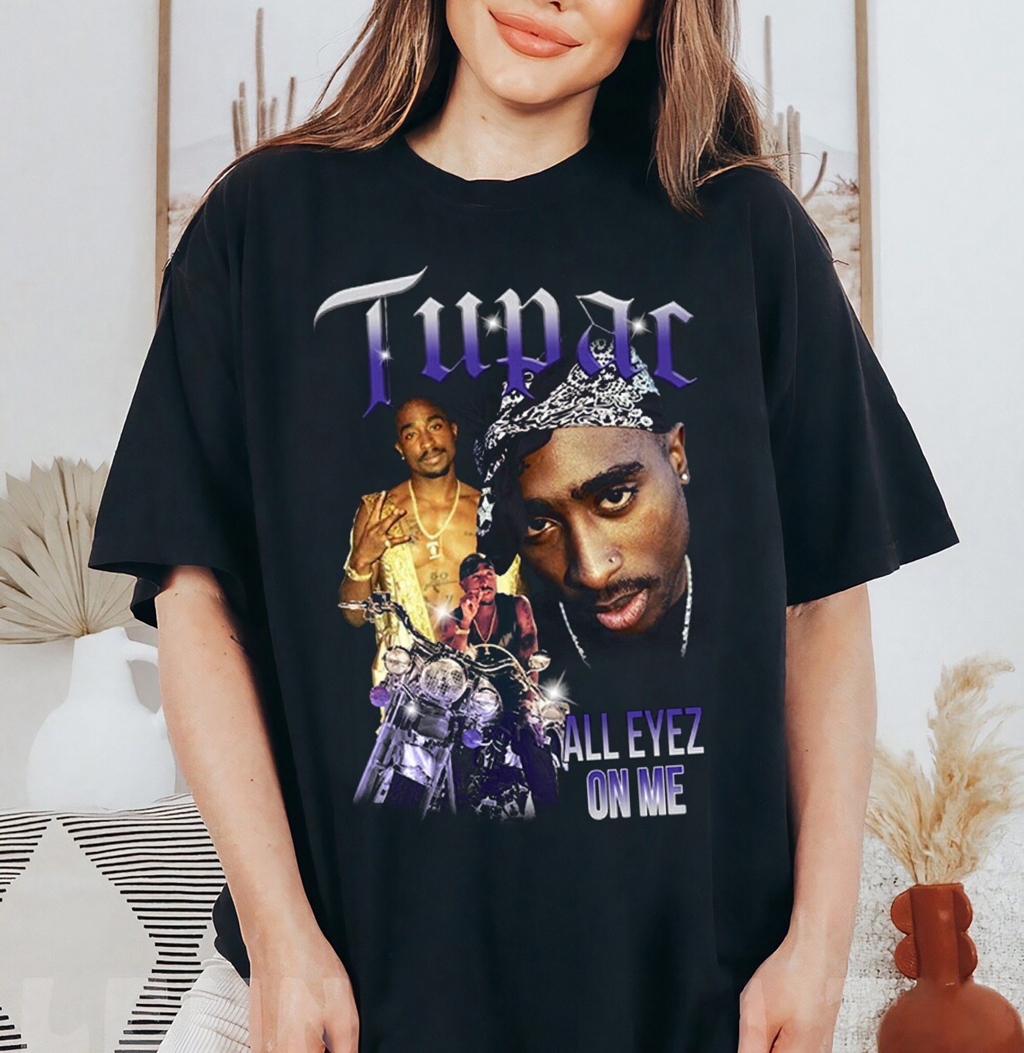 Vintage Tupac Tee - Etsy