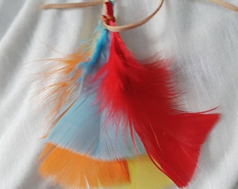 Sunset Bridle Feather *FREE SHIPPING*