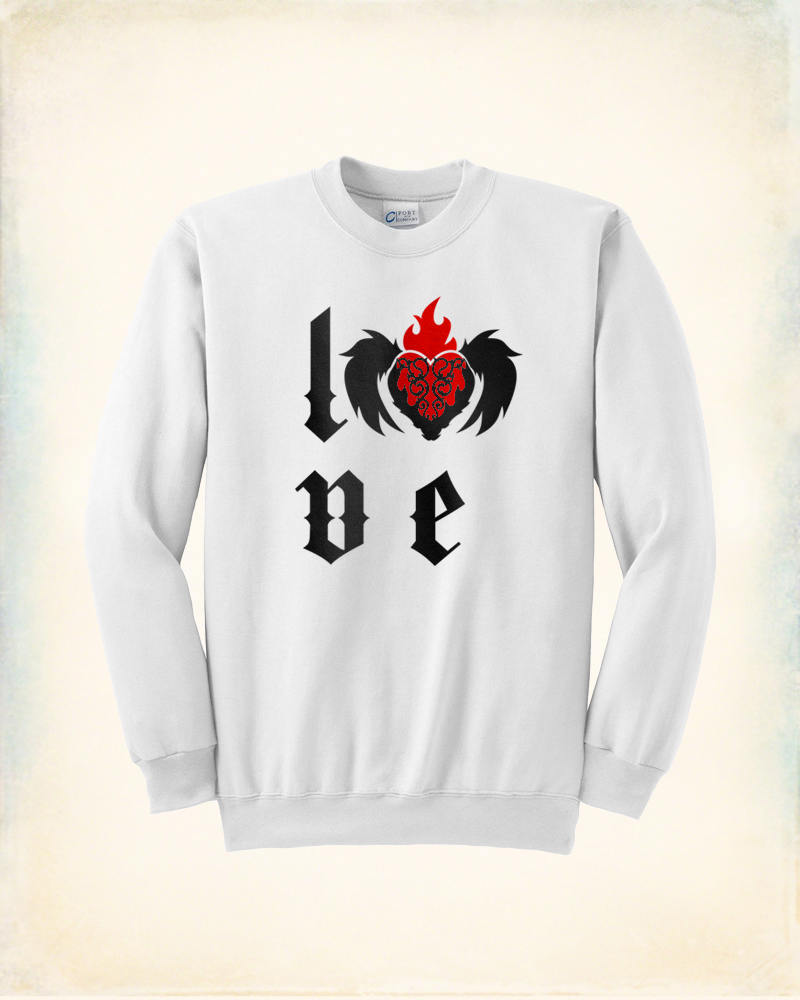 Love Goth - Sweatshirt Crewneck - Etsy