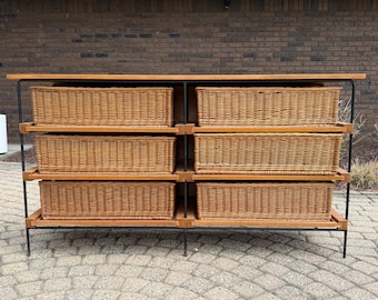 Mid Century “Pacifica” Chest of Six Drawers Designed by Dorothy Schindele