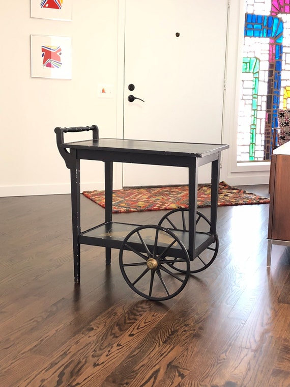 Verwonderlijk Mid Century Vintage Bar Cart | Etsy UL-91