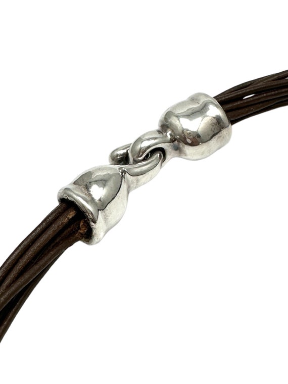 Square statement necklaces, solid sterling silver… - image 6