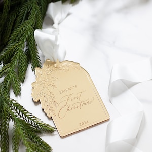 Baby's First Christmas Keepsake Acrylic Ornament